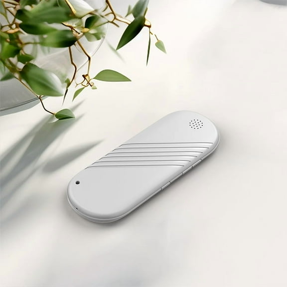 Under Pillow Speaker, Stay Asleep Longer with Sleeping Sounds, Multifunction Stereo Deep Bass Mini Bluetooth Conduction Speaker for Sleeping (White)