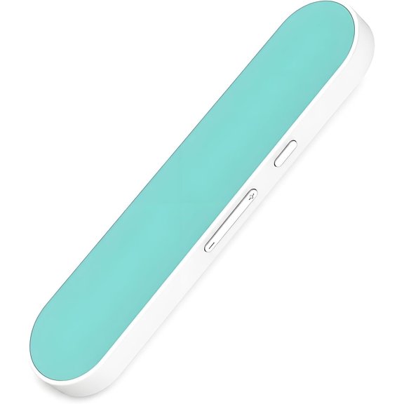 Under Pillow Speaker with , Memory Card Playback, Timer Function/Volume Control, Deep Base Flat Soft Design for Sleep and Bedtime Entertainment(Blue)