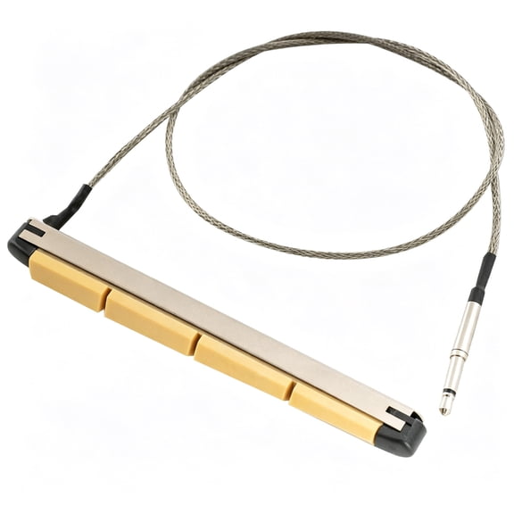 Under Saddle Bass Pickup Piezo Ceramic 84mm Transducer for Acoustic Bass Repair, Home Setup, Workshop Service and Studio