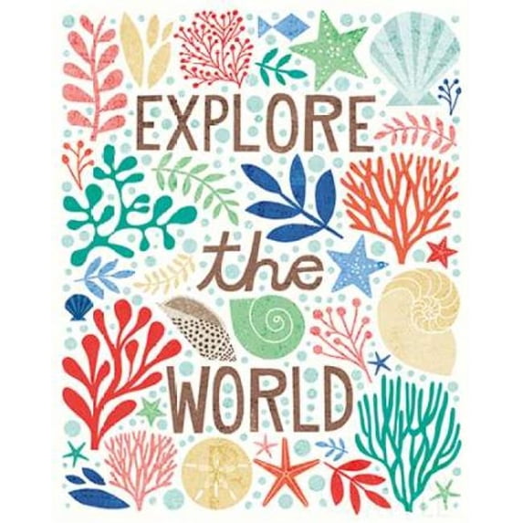 Under Sea Treasures I Poster Print by Michael Mullan