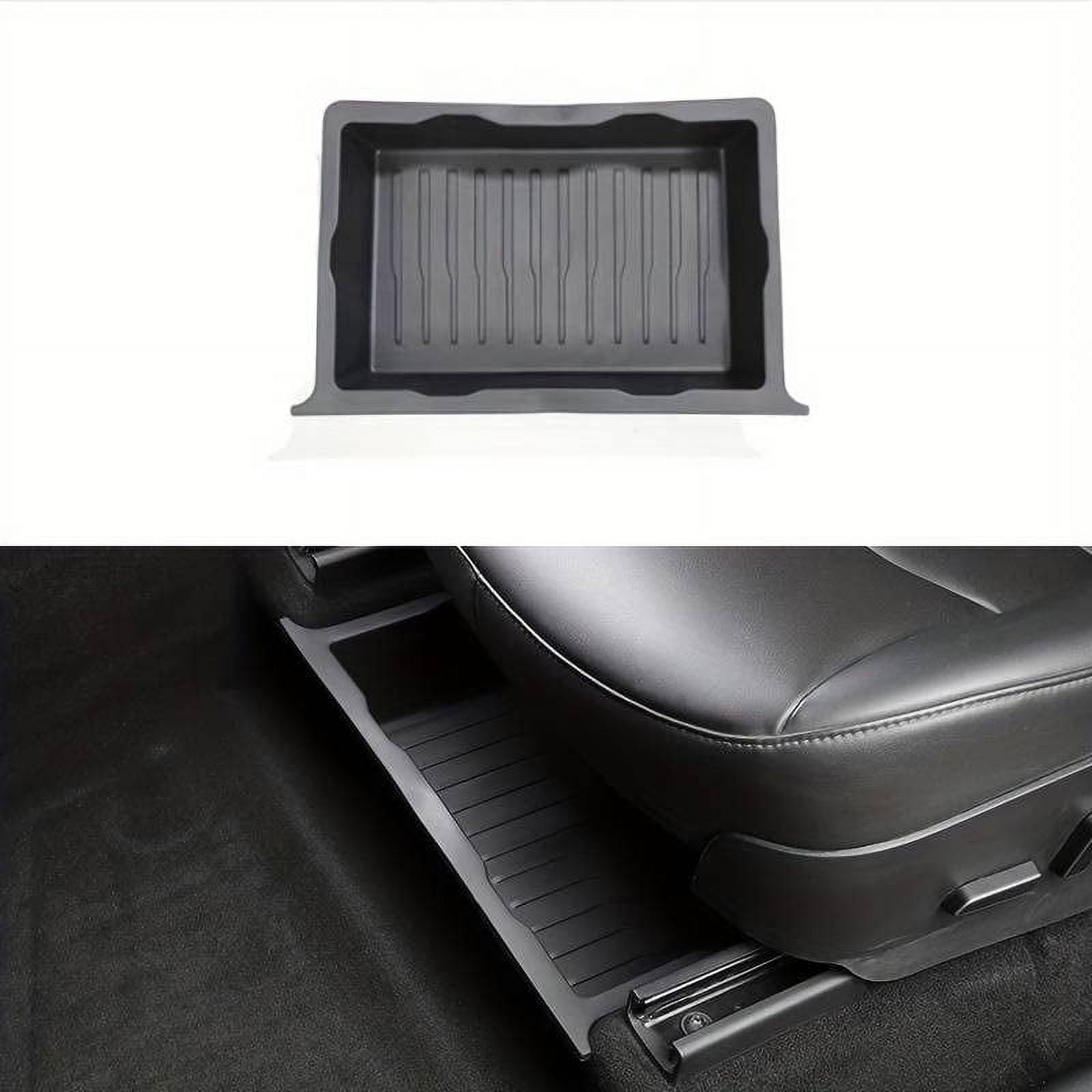 Under Seat Storage Box AF08 Organizer Fit Tesla Model Y 2020 2021 2022