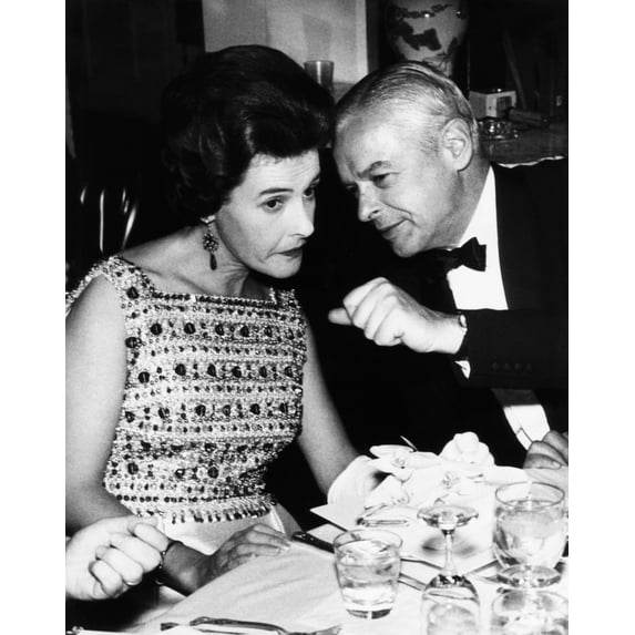 Under Secretary Of Defense Paul Nitze With Lady Dean History (18 x 24)