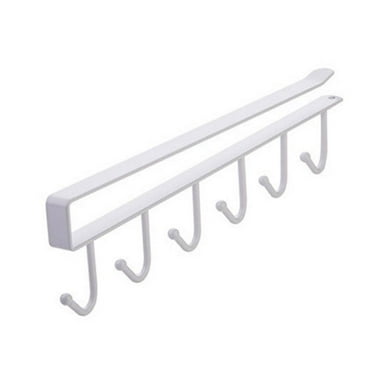 Under Shelf Coffee Cup Mug Holders Hanger Storage Rack Cabinet Hooks Kitchen- E5H3