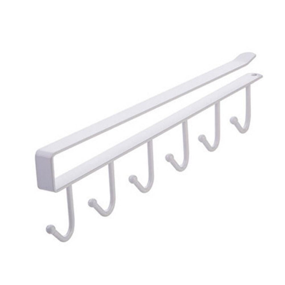 LEARNEVER Under Shelf Coffee Cup Mug Holders Hanger Storage Rack ...