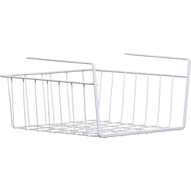 Under Shelf Storage Basket,Casewin 1 Pack Under Shelf Multipurpose Basket Hanging Metal Wire