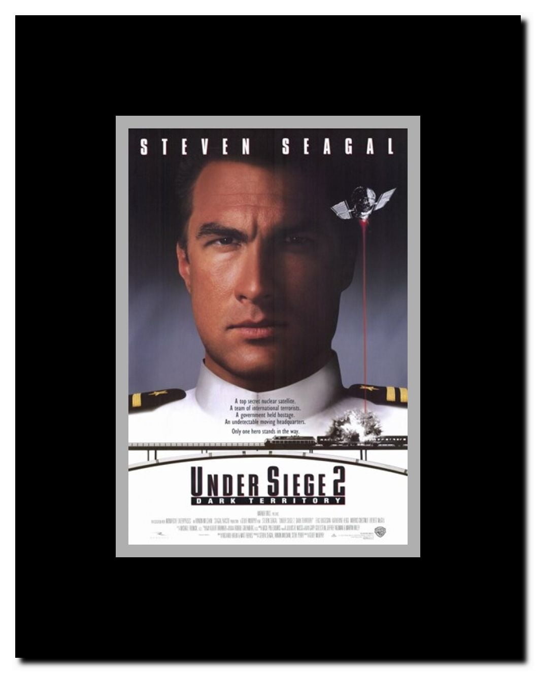 Under Siege 2: Dark Territory Framed Movie Poster