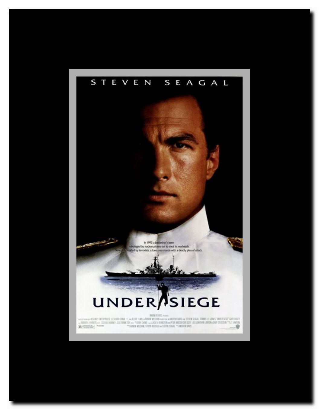 Under Siege Framed Movie Poster