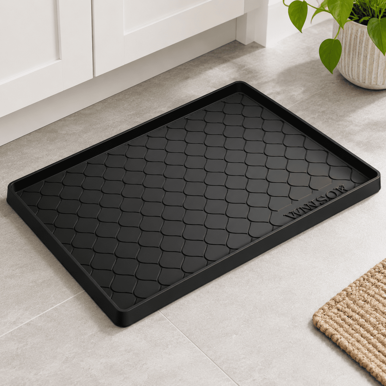 Under Sink Mat, Black, 22