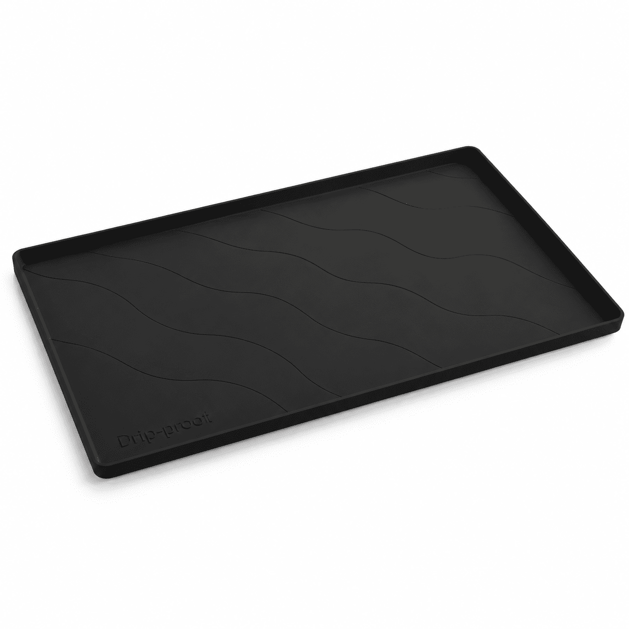 Under Sink Mat for Kitchen, Black, 34'' x 22'' x 1'', Waterproof ...