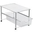 thumbnail image 1 of Under Sink Organizer, Sliding Mesh Basket Organizer Drawer Chrome, 1 of 6