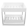 Under Sink Storage Container with Slideout Bins for Kitchen Bathrooms