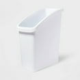 thumbnail image 1 of Under Sink Waste and Sorting Can Compact Kitchen Trash Can, 5.8 Gallon, White, Textured Finish, 1 of 8