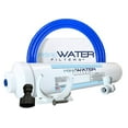 Under Sink Water Filter Install Kit, Complete Filtration System for Kitchen and Bathroom Faucets