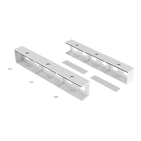 Under Table Computer Mount Durability Metal Construction For Computer Keyboards Studio Space Optimization Secure Install