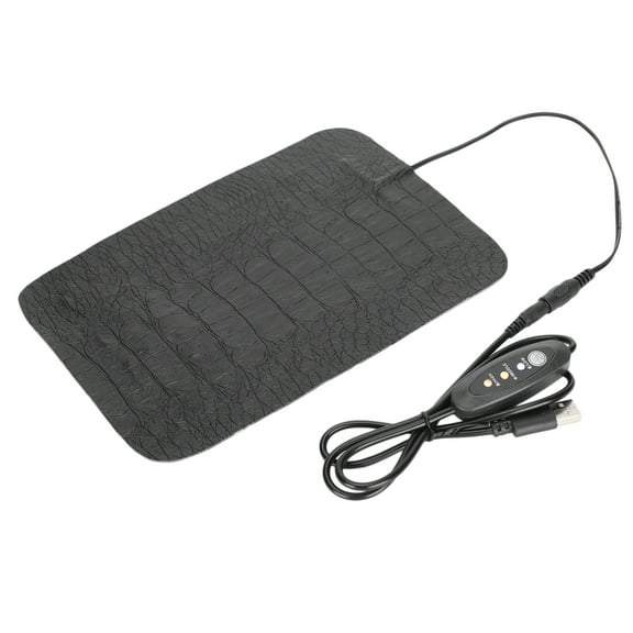 Under Tank Heater For Reptiles, Waterproof, Durable PU Leather, Adjustable Temperature