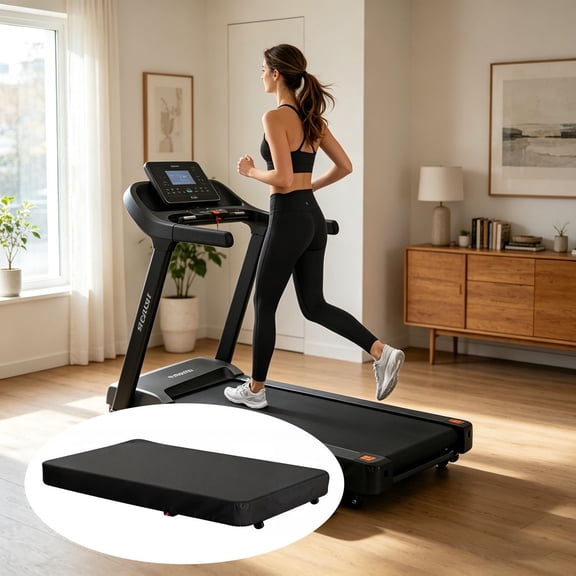 Under The Desk Treadmill Cover 210D Protective Cover For Treadmills And Walking Mats And Fitness With Storage