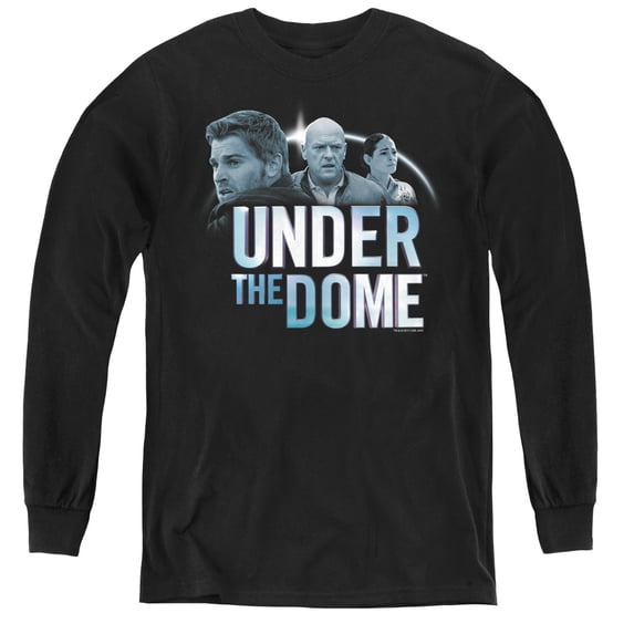 Under The Dome Character Art Youth Long Sleeve T-Shirt Black