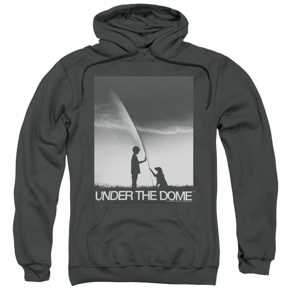 Under The Dome I'M Speilburg Adult Pullover Hoodie Sweatshirt Charcoal