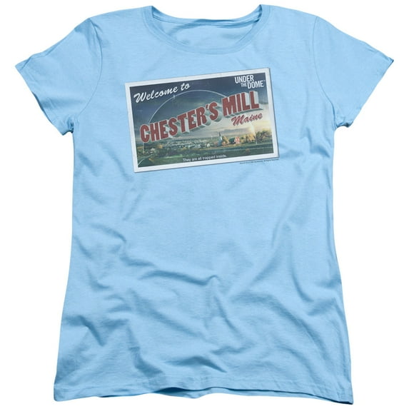 Under The Dome - Postcard - Women's Short Sleeve Shirt - Large