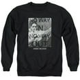 thumbnail image 1 of Under The Dome Trapped Adult Crewneck Sweatshirt Black, 1 of 1