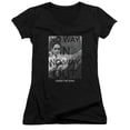 thumbnail image 1 of Under The Dome Trapped Junior Women's V-Neck T-Shirt Black, 1 of 1