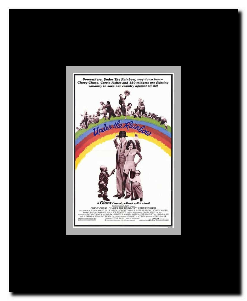 Under The Rainbow Framed Movie Poster