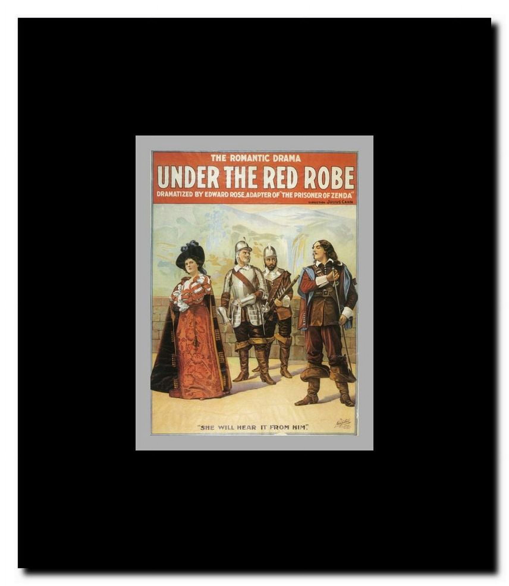 Under The Red Robe (Broadway) Framed Movie Poster