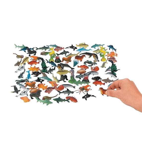 Under The Sea! Sea Life Creatures - Toys - 90 Pieces