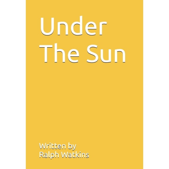 Under The Sun: DC Native Son, (Paperback)