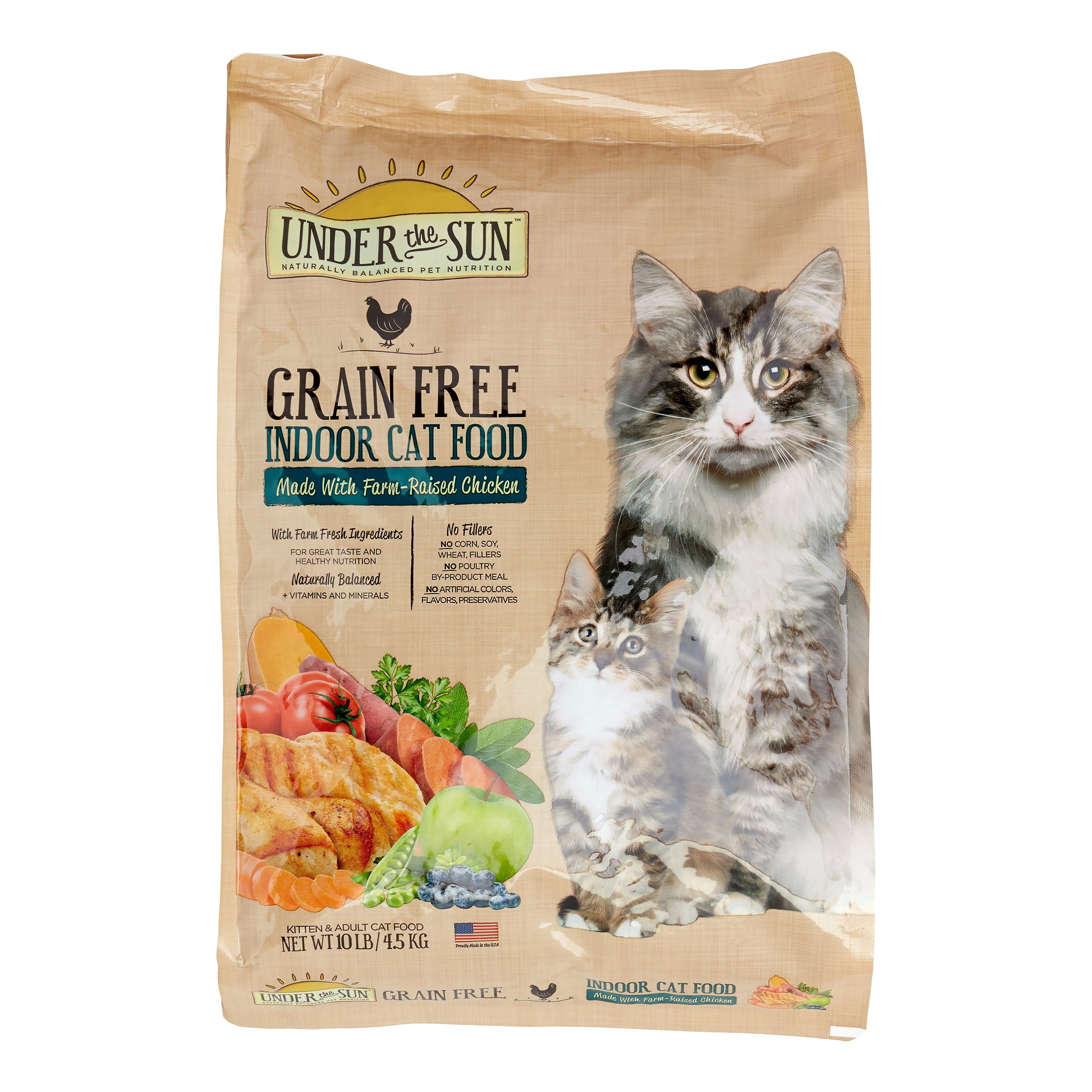 Under the sun cat clearance food