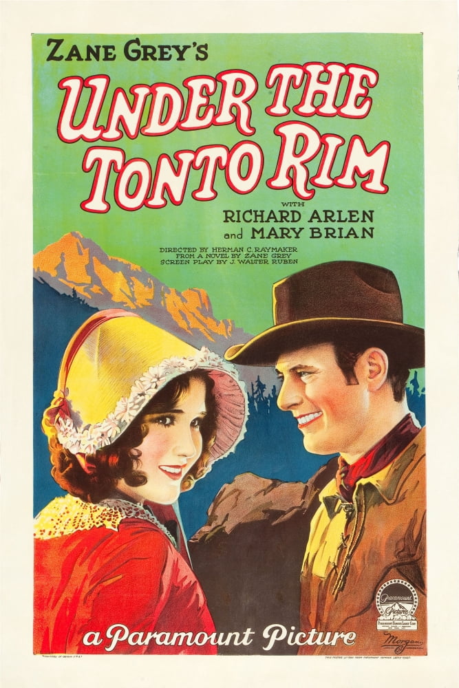 Under The Tonto Rim Canvas Art -  (11 x 17)