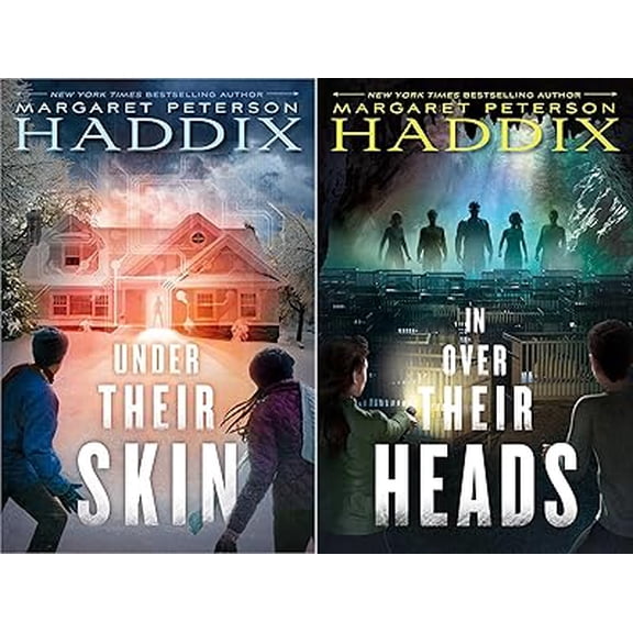 Under Their Skin Series : Under Their Skin and In Over Their Heads by Margaret Peterson Haddix (Paperback Collection)