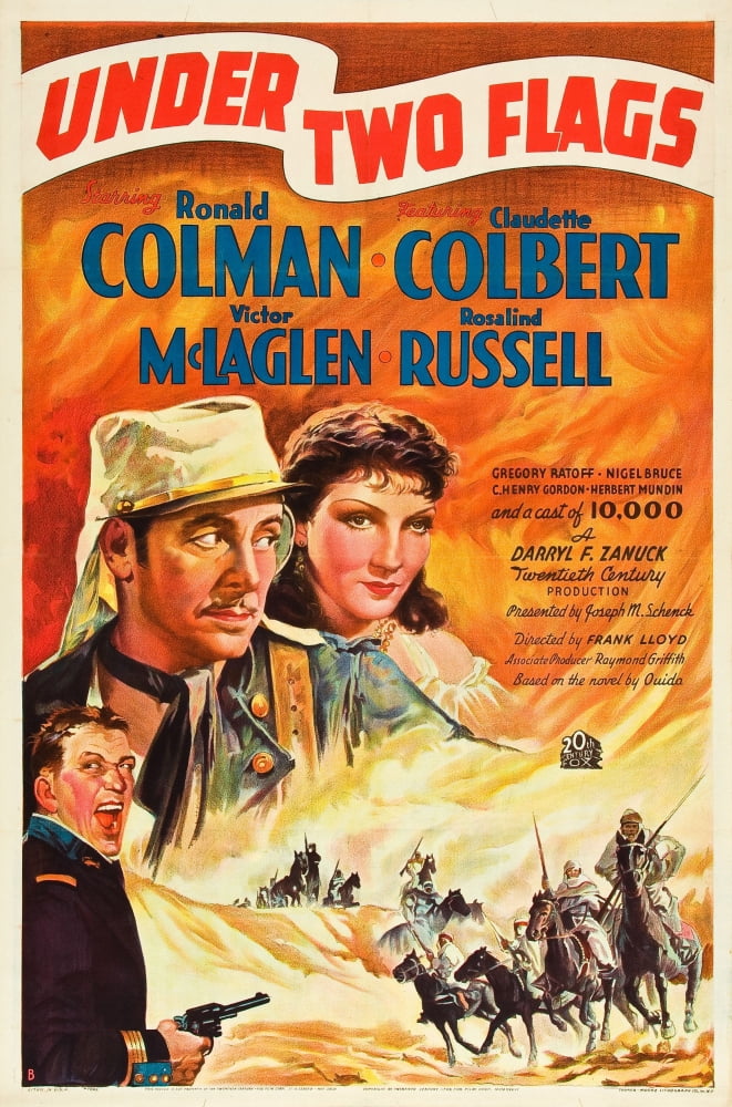 Under Two Flags Canvas Art -  (11 x 17)