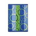thumbnail image 1 of Kaleidoscope - Whimsical Area Rugs Under Water, 7'8" x 10'9", Multicolored, 1 of 1