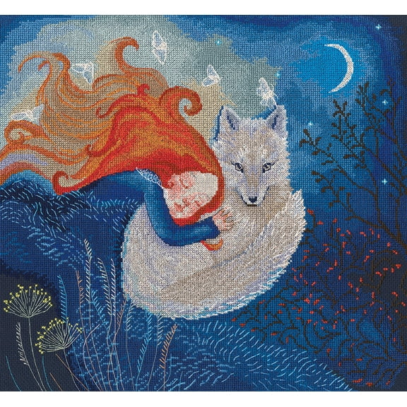 Under forest coverlet M790 Counted Cross Stitch Kit