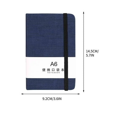 Komiseup A6 Horizontal Notebook Hand Thickened Office Learning Notebook
