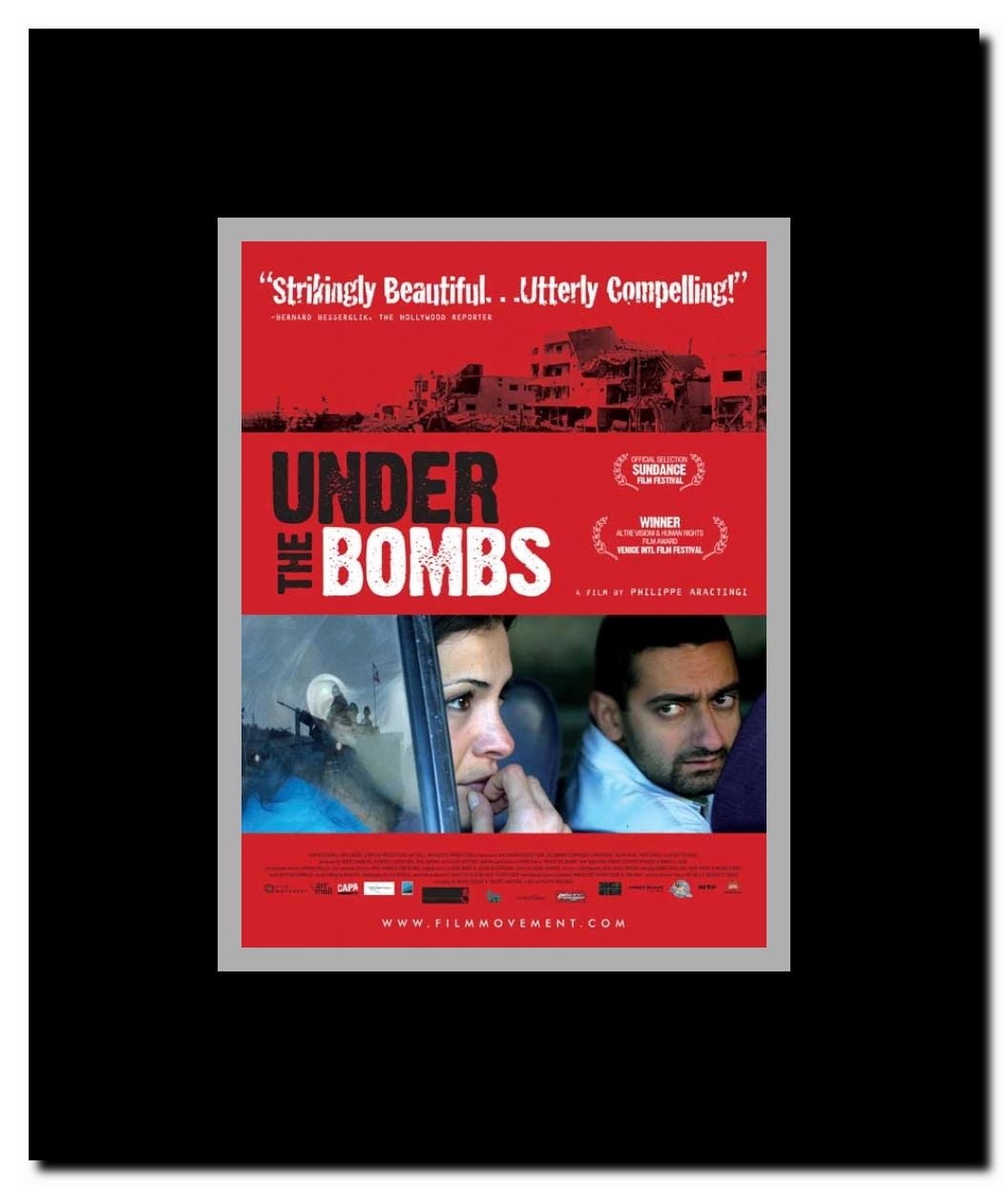 Under the Bombs Framed Movie Poster