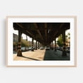 thumbnail image 1 of Under the D Tracks, Brooklyn - Brooklyn New York Photography Oak Framed Wall Art Print 20 x 30 inches, 1 of 6