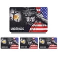 thumbnail image 1 of Under the Flag Credit Card Sticker Waterproof Vinyl Debit Card Cover 4 Pack,B, 1 of 8