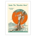 thumbnail image 1 of Under the Hawaiian Moon - Vintage Hawaiian Sheet Music by Crane c.1938 - Fine Art Matte Paper Print (Unframed) 18x24in, 1 of 4