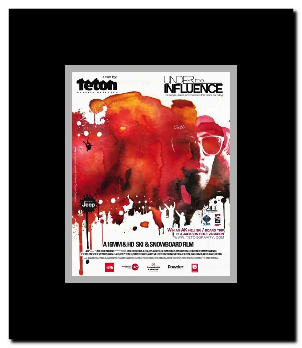 Under the Influence Framed Movie Poster