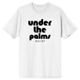 thumbnail image 1 of Under the Palms Malibu Men's White Short Sleeve Crew Neck Tee-Medium, 1 of 4