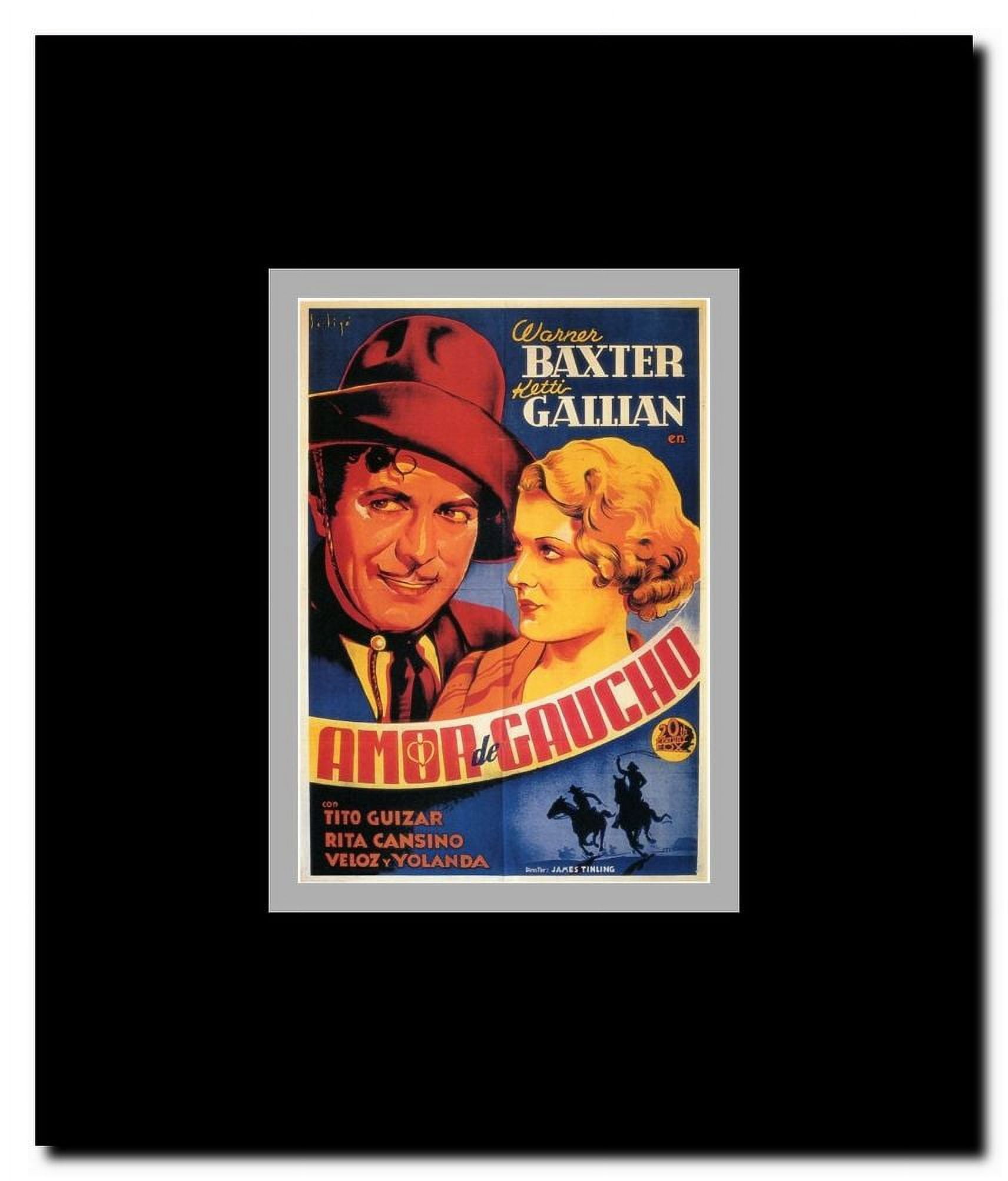 Under the Pampas Moon Framed Movie Poster