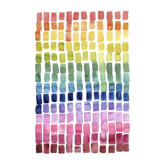 Art.com Under the Rainbow II Art Print by Grace Popp, 24" x 32"