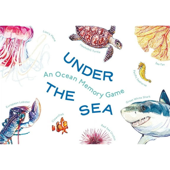 Under the Sea : An Ocean Memory Game (Cards)