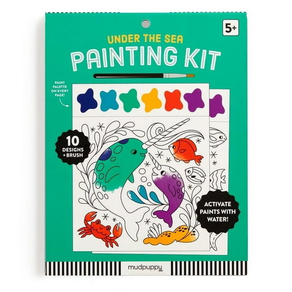 Under the Sea Painting Kit, (Hardcover)