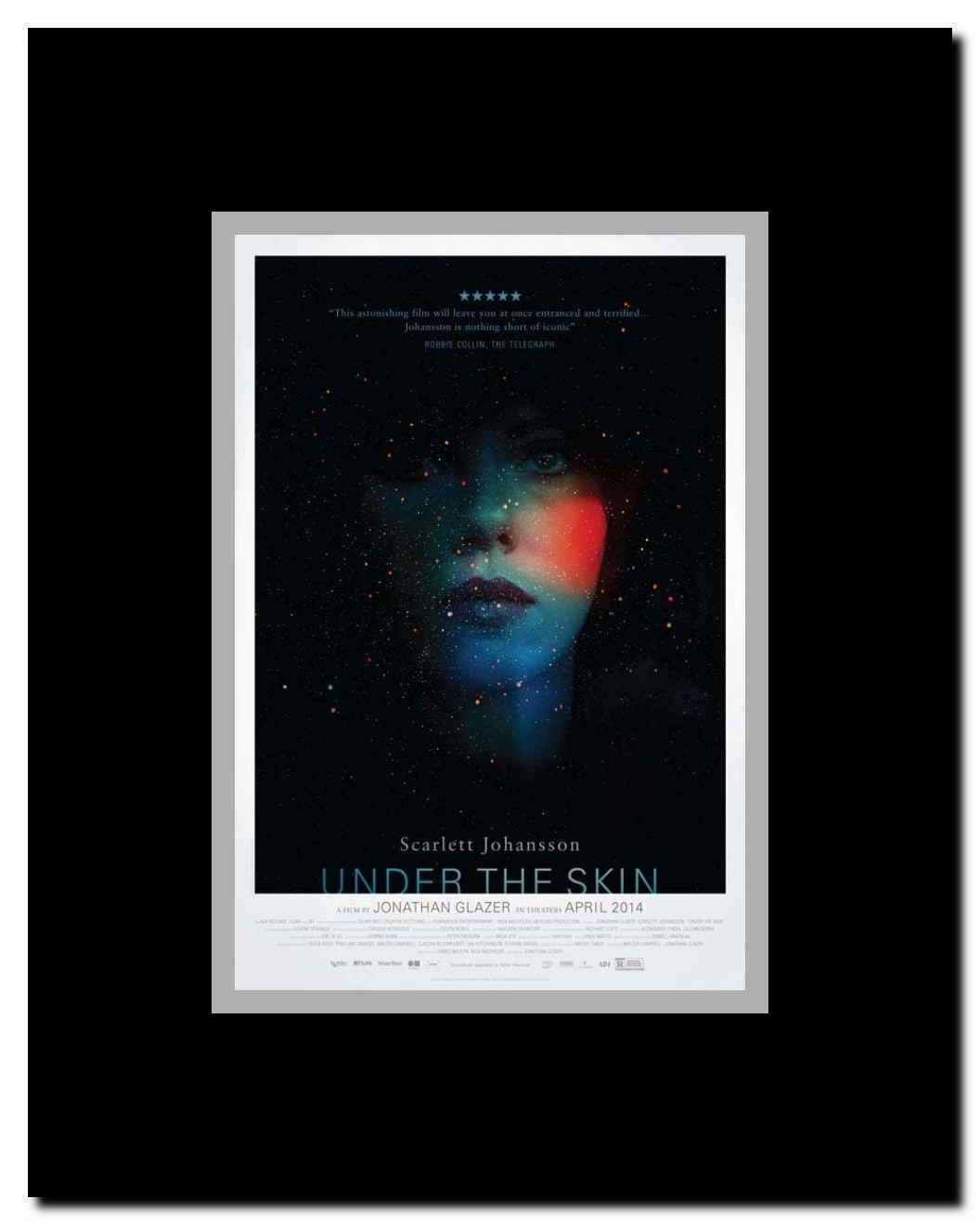 Under the Skin Framed Movie Poster