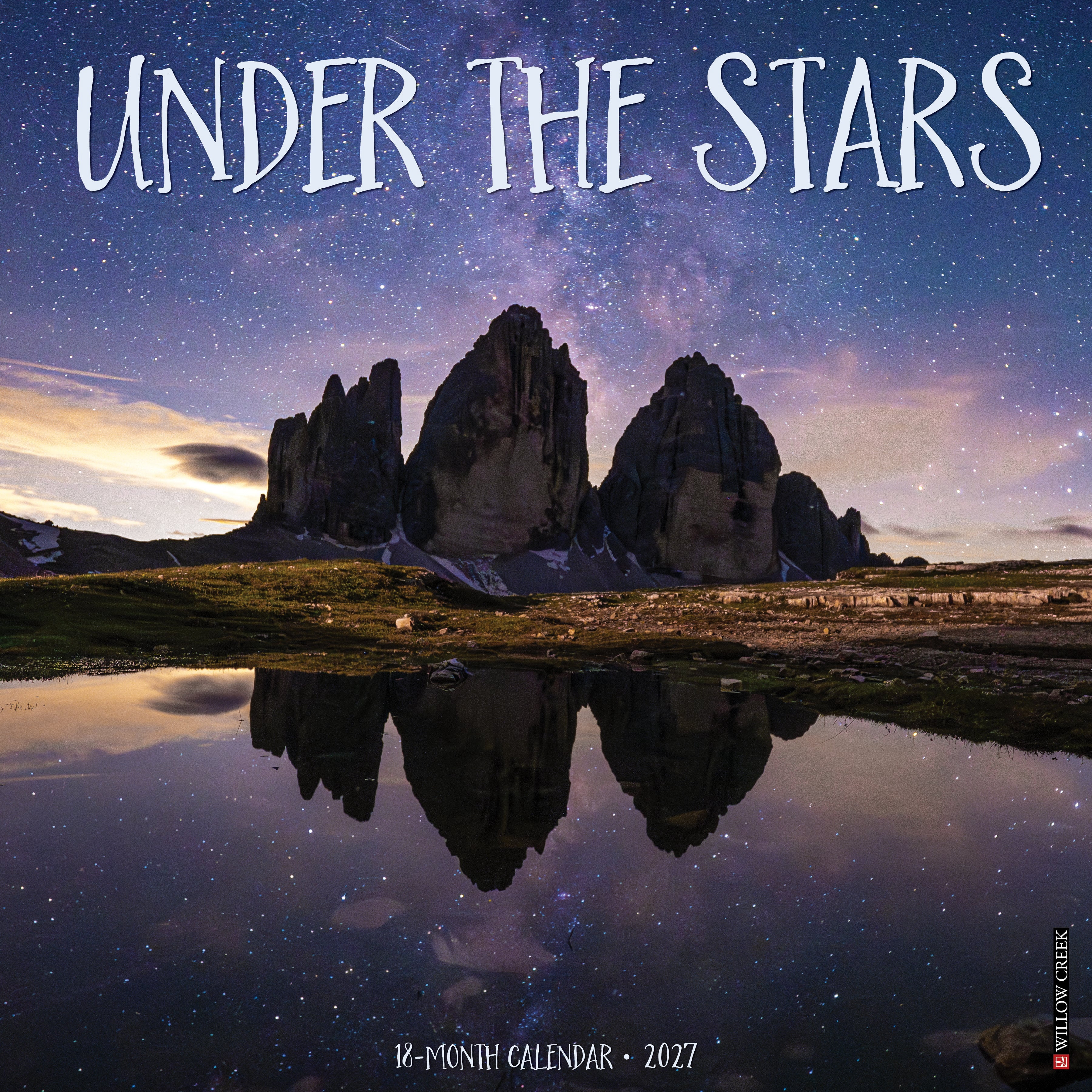Willow Creek Press, Under the Stars 2027 Wall Calendar