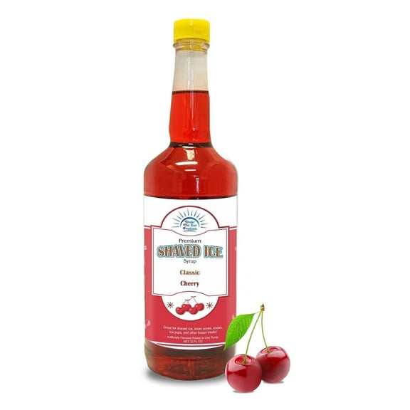 Under the Sun Products Snow Cone Syrup Cherry 1 Quart (32oz)