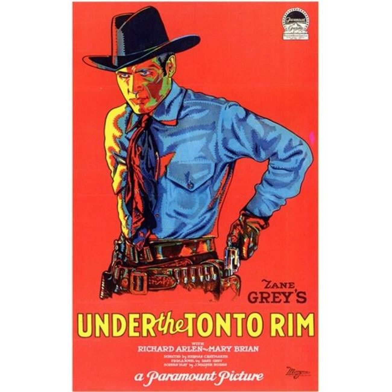 Under the Tonto Rim Movie Poster 11 x 17 in.